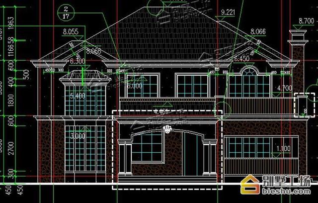 10個臥室二層別墅設計，大家庭也住得下