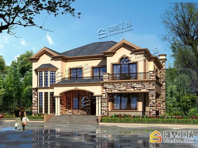 10個臥室二層別墅設計，大家庭也住得下