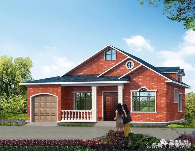 4款經典漂亮的一層別墅戶型圖，建起來太漂亮了