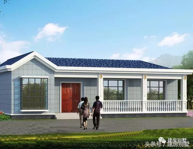 4款經典漂亮的一層別墅戶型圖，建起來太漂亮了