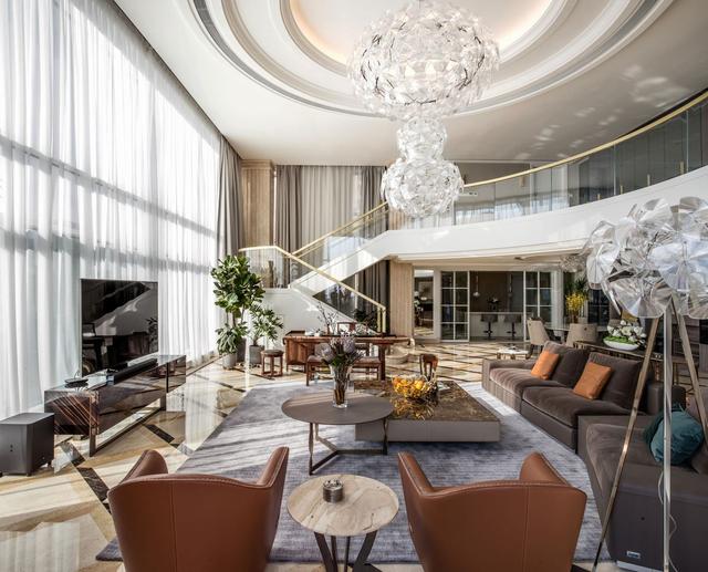 意式輕奢別墅裝修鑒賞圖，看完才知道什么是別墅