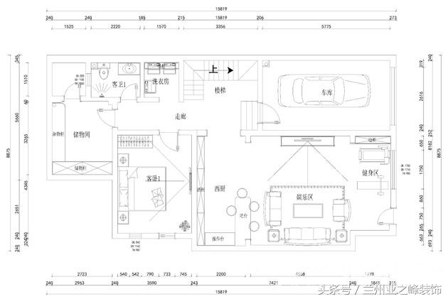 240平別墅裝修案例鑒賞圖，看完豎起大拇指