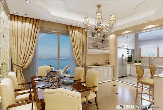 簡(jiǎn)歐疊拼別墅裝修設(shè)計(jì)，風(fēng)典雅與豪華