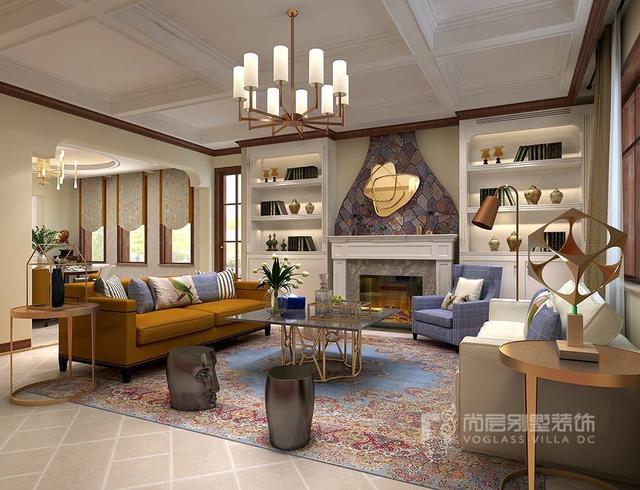 現(xiàn)代美式別墅裝修設(shè)計案例圖，溫馨、優(yōu)雅