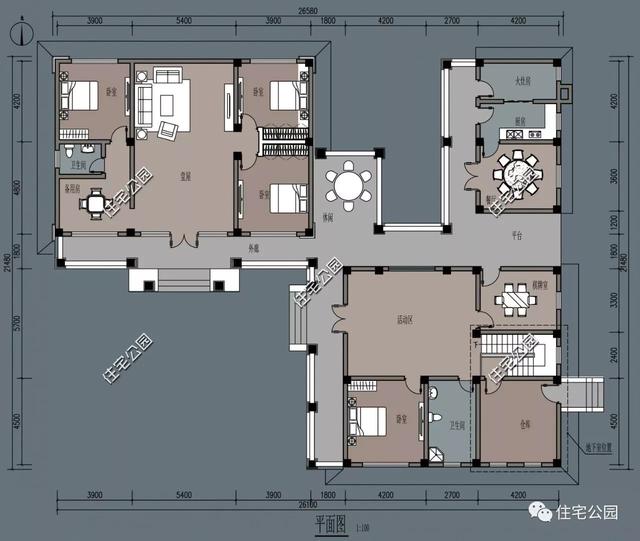 8套2026年全新設計帶堂屋別墅設計圖，看好就批地去了