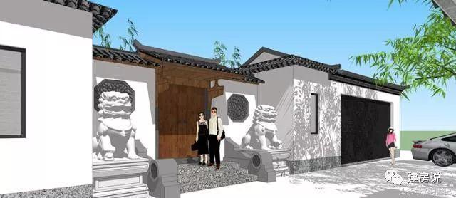 四合院別墅這樣蓋才好看，蓋好能傳幾代