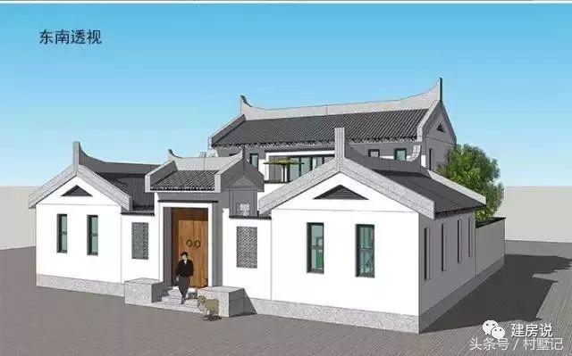 四合院別墅這樣蓋才好看，蓋好能傳幾代
