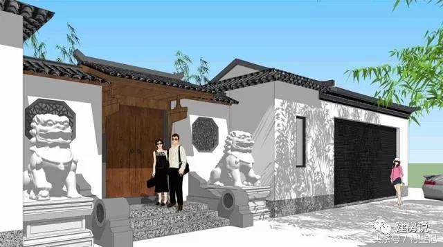 四合院別墅這樣蓋才好看，蓋好能傳幾代