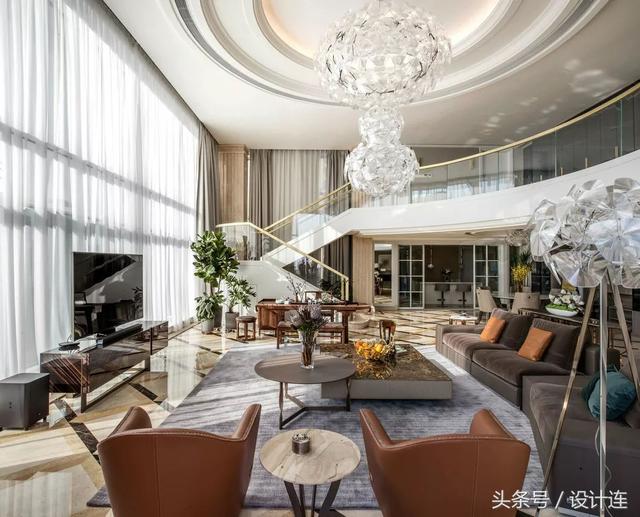 豪宅公寓裝修設(shè)計(jì)案例圖，不比別墅差