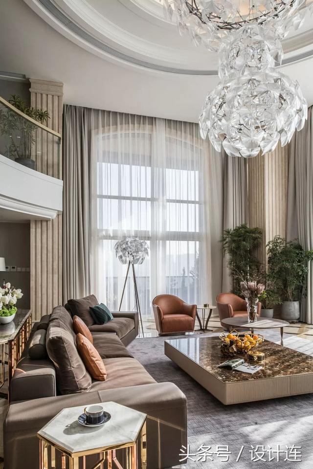 豪宅公寓裝修設(shè)計(jì)案例圖，不比別墅差