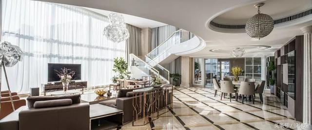 豪宅公寓裝修設(shè)計(jì)案例圖，不比別墅差