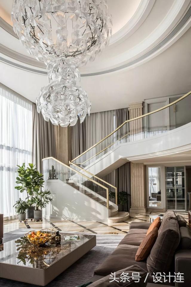 豪宅公寓裝修設(shè)計(jì)案例圖，不比別墅差