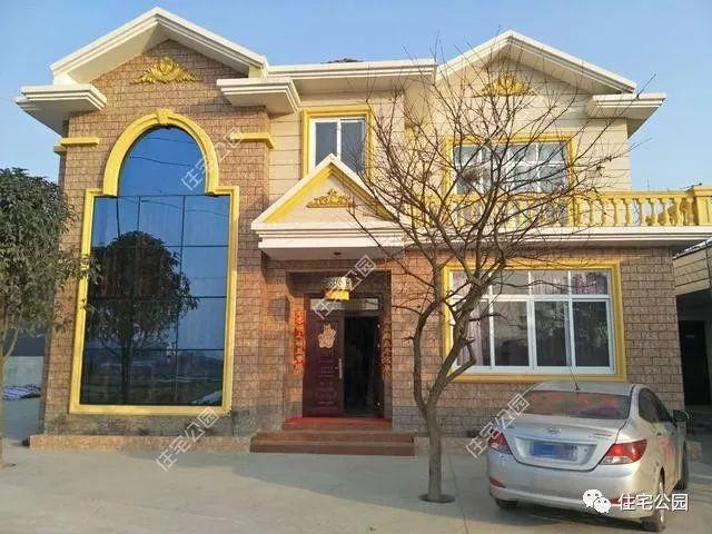 曬曬農村自建二層樓房過程，造價1200元/平