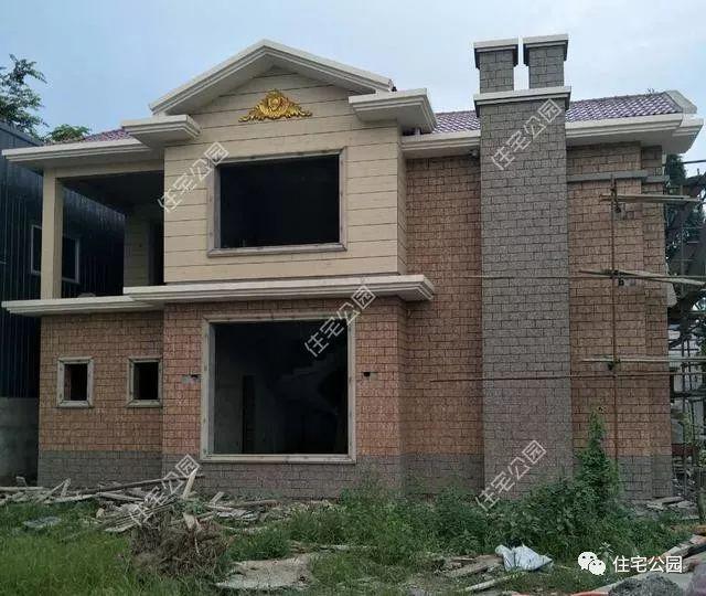 曬曬農村自建二層樓房過程，造價1200元/平