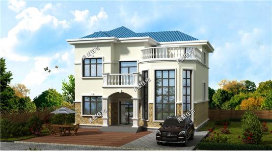 10套造價經濟的二層小別墅，有20萬就能開工了