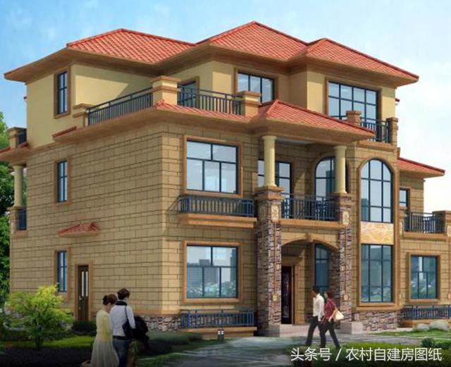 2款三層別墅施工案例實拍（附方案），看看你想建哪棟