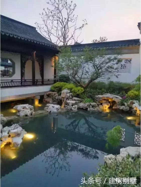 中式庭院設(shè)計(jì)別墅豪華實(shí)拍圖，美不美大伙評(píng)評(píng)