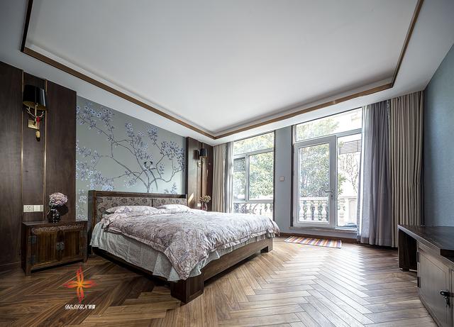 中式與現(xiàn)代結構三層復式別墅裝修案例實拍，漂亮