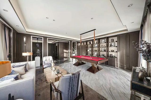 350平別墅裝修實拍照片，現代風格