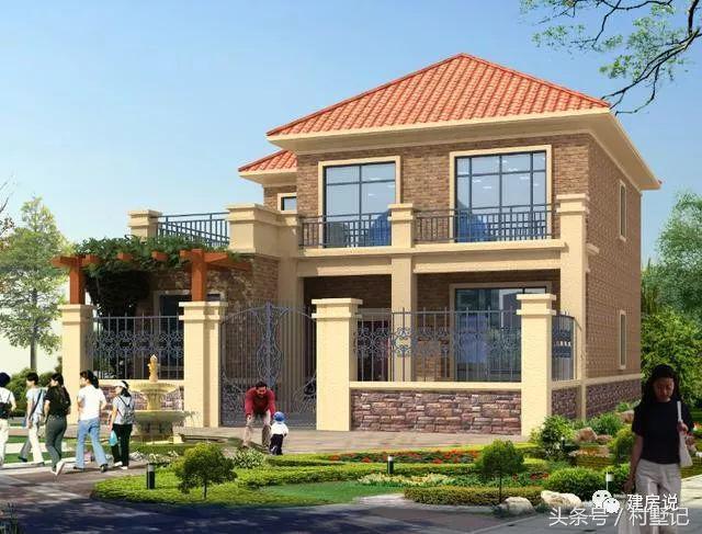 25款漂亮的自建別墅效果圖片，建房也要看顏值