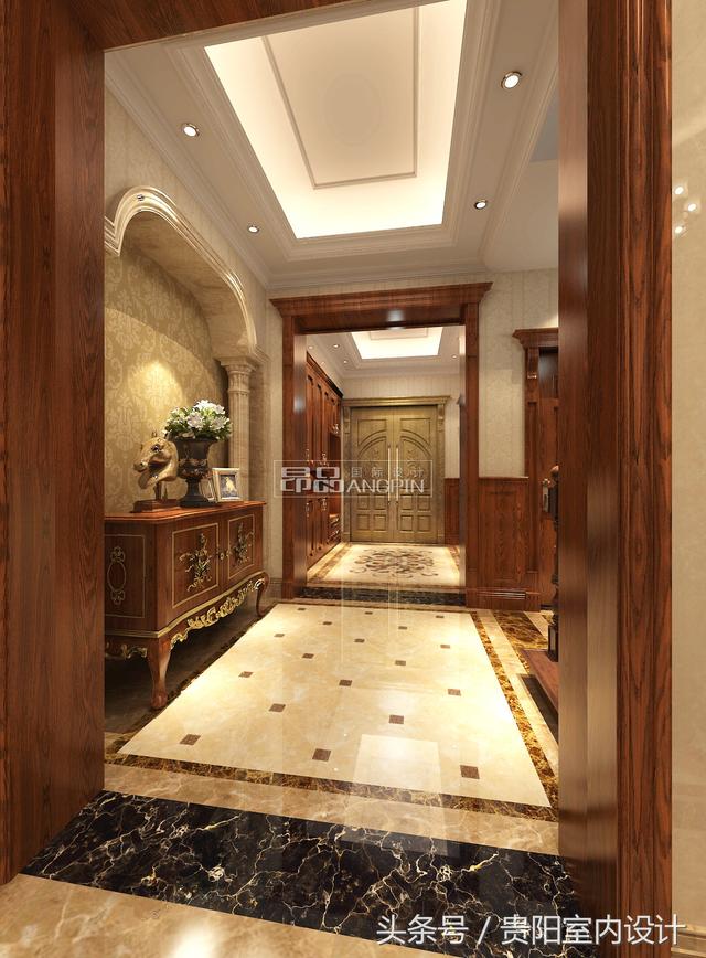 別墅室內裝修用好石材裝飾，提升N個檔次