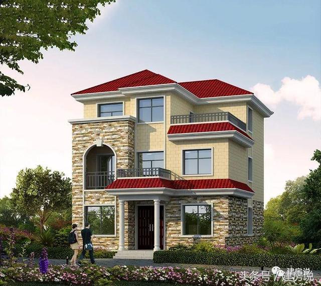 10款經濟又好看的三層樓房設計方案，隨便挑一套建都是經典