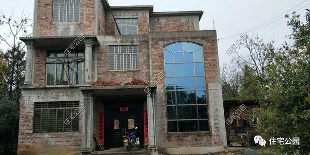 湖南農村蓋別墅過程實拍，附方案圖和建好實景照片