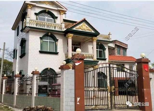 湖南農村蓋別墅過程實拍，附方案圖和建好實景照片