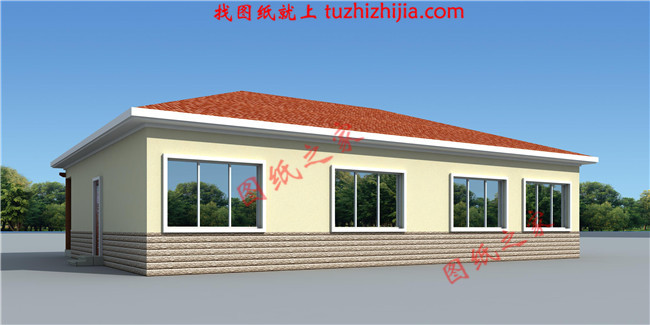 一層平房新農(nóng)村自建別墅，造價(jià)20萬(wàn)以內(nèi)，占地面積200平米左右，獨(dú)家設(shè)計(jì)