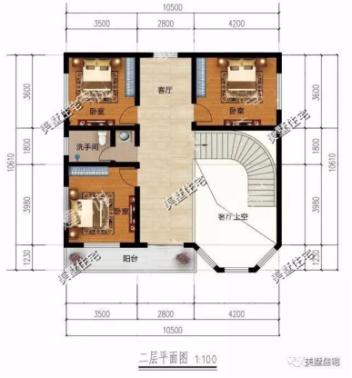 幾款10米開間的農村小別墅戶型，你喜歡哪個？