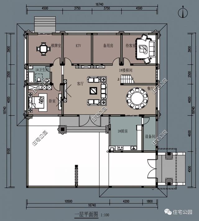 幾款帶院子的農(nóng)村自建別墅設(shè)計(jì)方案，有院子才叫別墅