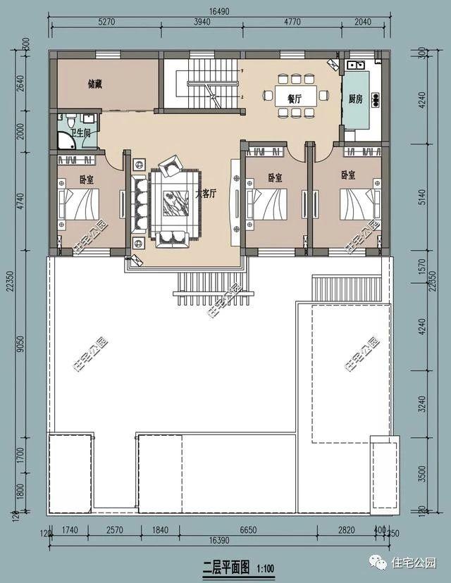 幾款帶院子的農(nóng)村自建別墅設(shè)計(jì)方案，有院子才叫別墅