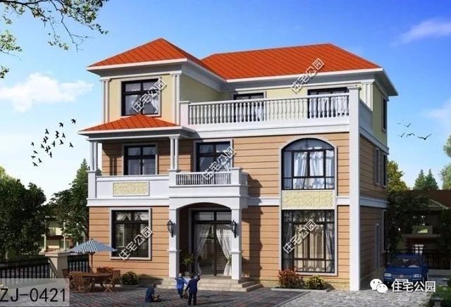 10套帶堂房的自建房戶型圖，喜歡堂房的快來看看