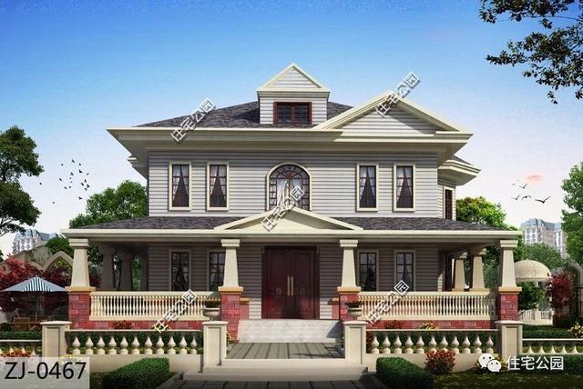 10套帶堂房的自建房戶型圖，喜歡堂房的快來看看