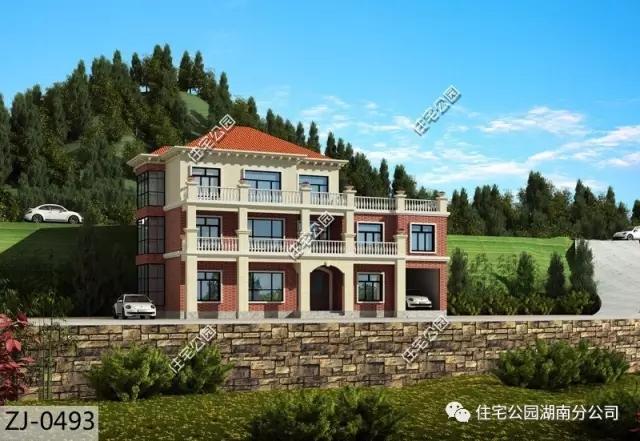 10套帶堂房的自建房戶型圖，喜歡堂房的快來看看