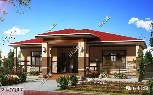 10套帶堂房的自建房戶型圖，喜歡堂房的快來看看