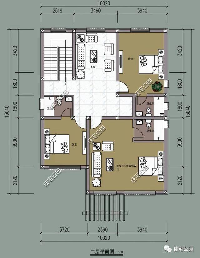 2026年全新設計的農村別墅圖，建房的有福了