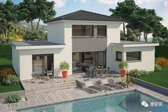 坡屋頂現代風別墅圖片大全，漂亮極了