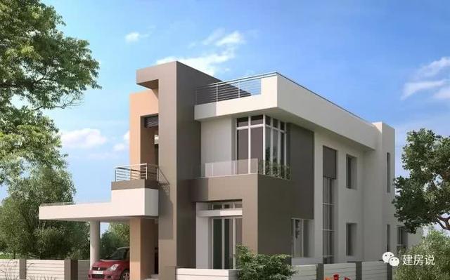 坡屋頂現代風別墅圖片大全，漂亮極了