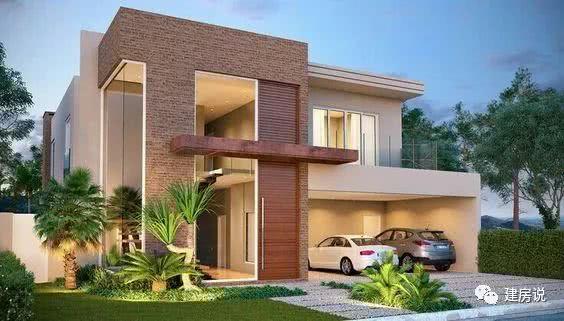 坡屋頂現代風別墅圖片大全，漂亮極了