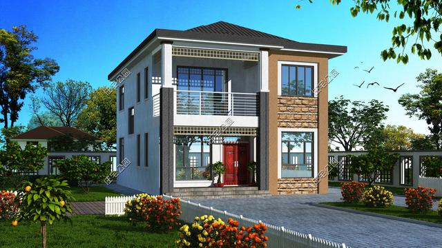 幾套25萬(wàn)造價(jià)的2層自建房戶型圖，不用攢錢也能建