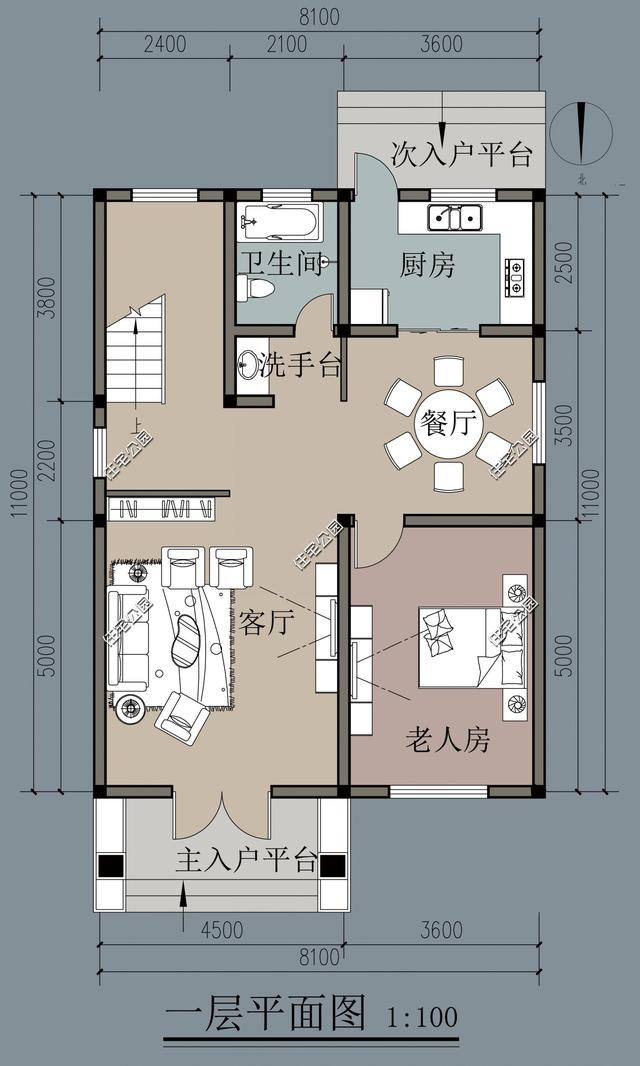 幾套25萬(wàn)造價(jià)的2層自建房戶型圖，不用攢錢也能建