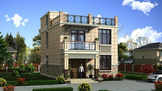 幾套25萬(wàn)造價(jià)的2層自建房戶型圖，不用攢錢也能建