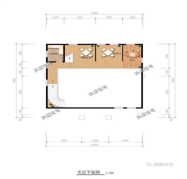 精選的三款農村四層別墅戶型圖，攢夠錢肯定建一棟