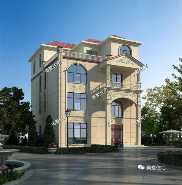 精選的三款農村四層別墅戶型圖，攢夠錢肯定建一棟