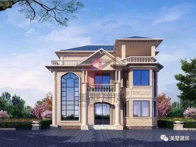 農村自建房羅馬柱別瞎用，用不好能毀了整棟別墅