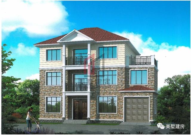 農村自建房羅馬柱別瞎用，用不好能毀了整棟別墅