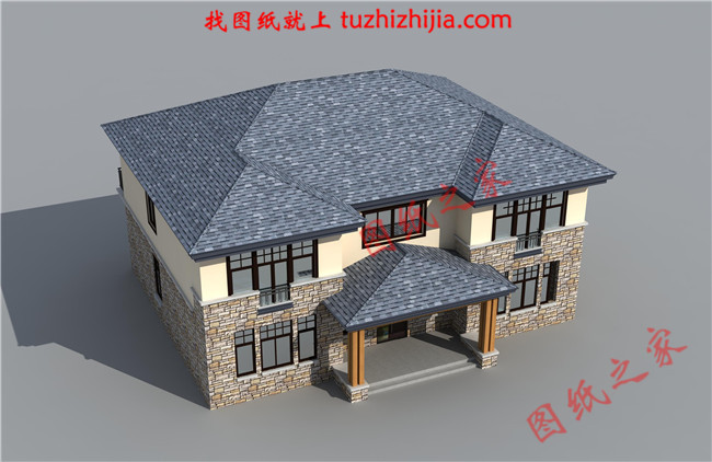 鄉下二層樓房設計圖，大窗戶打造的客廳，一起享受大面積采光的溫暖