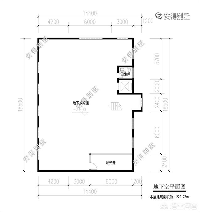 18米*20米，建3層帶地下室的別墅，有什么好的圖紙？