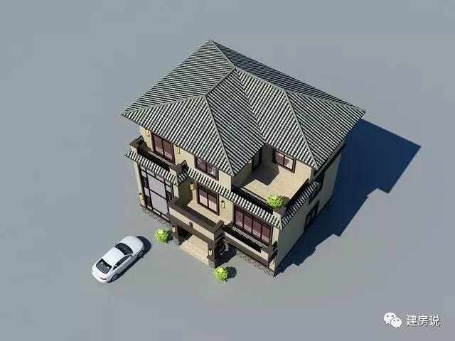 美呆了，新中式別墅效果圖片大全，勝過歐式風格